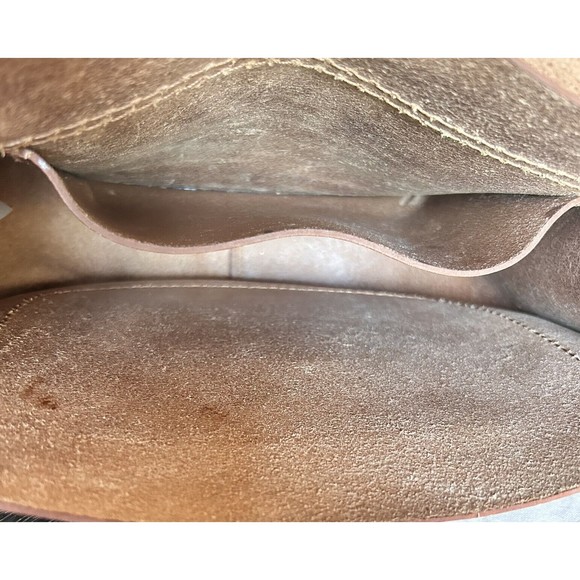 Madewell Leather Bag Crossbody Savannah Saddle Flap Front Brown EUC - Picture 12 of 12